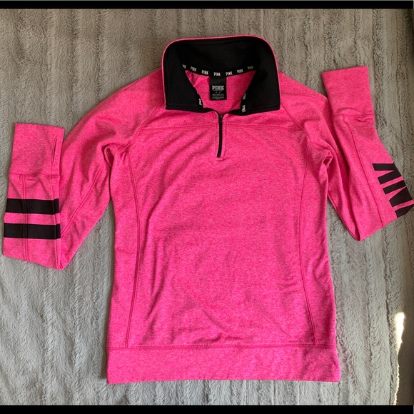 PINK Dri-fit Quarter Zip Jacket - Picture 1 of 1